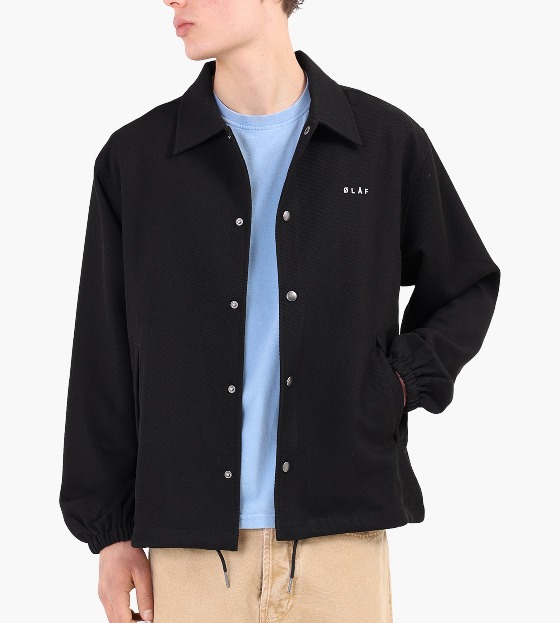 OLAF Coach Jacket Black - Image 2