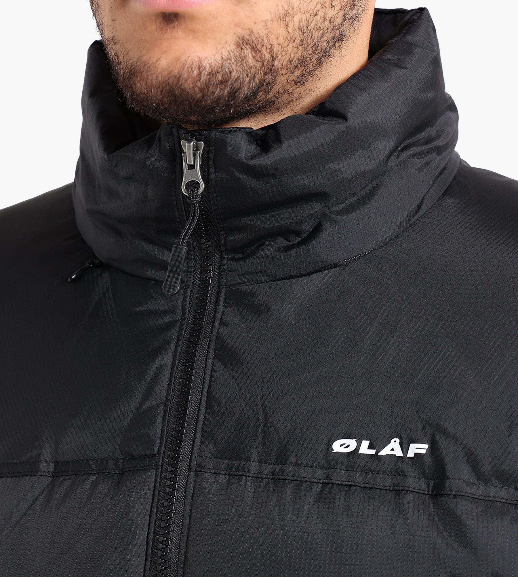 OLAF Puffer Jacket Black - Image 3