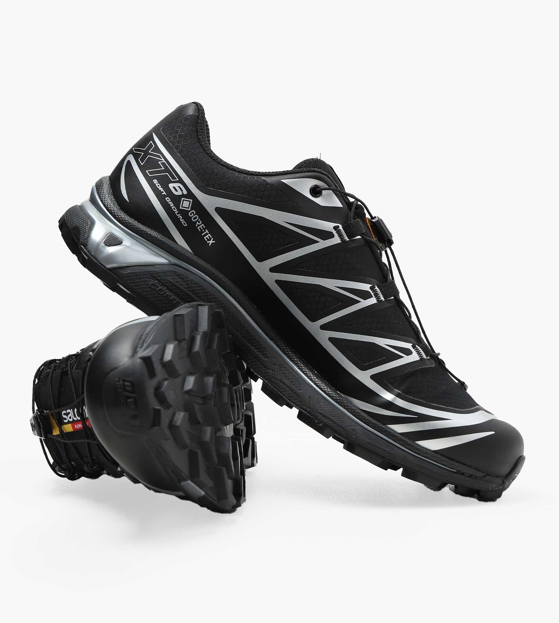 Salomon XT-6 GTX Black Black Footwear Silver - Image 3