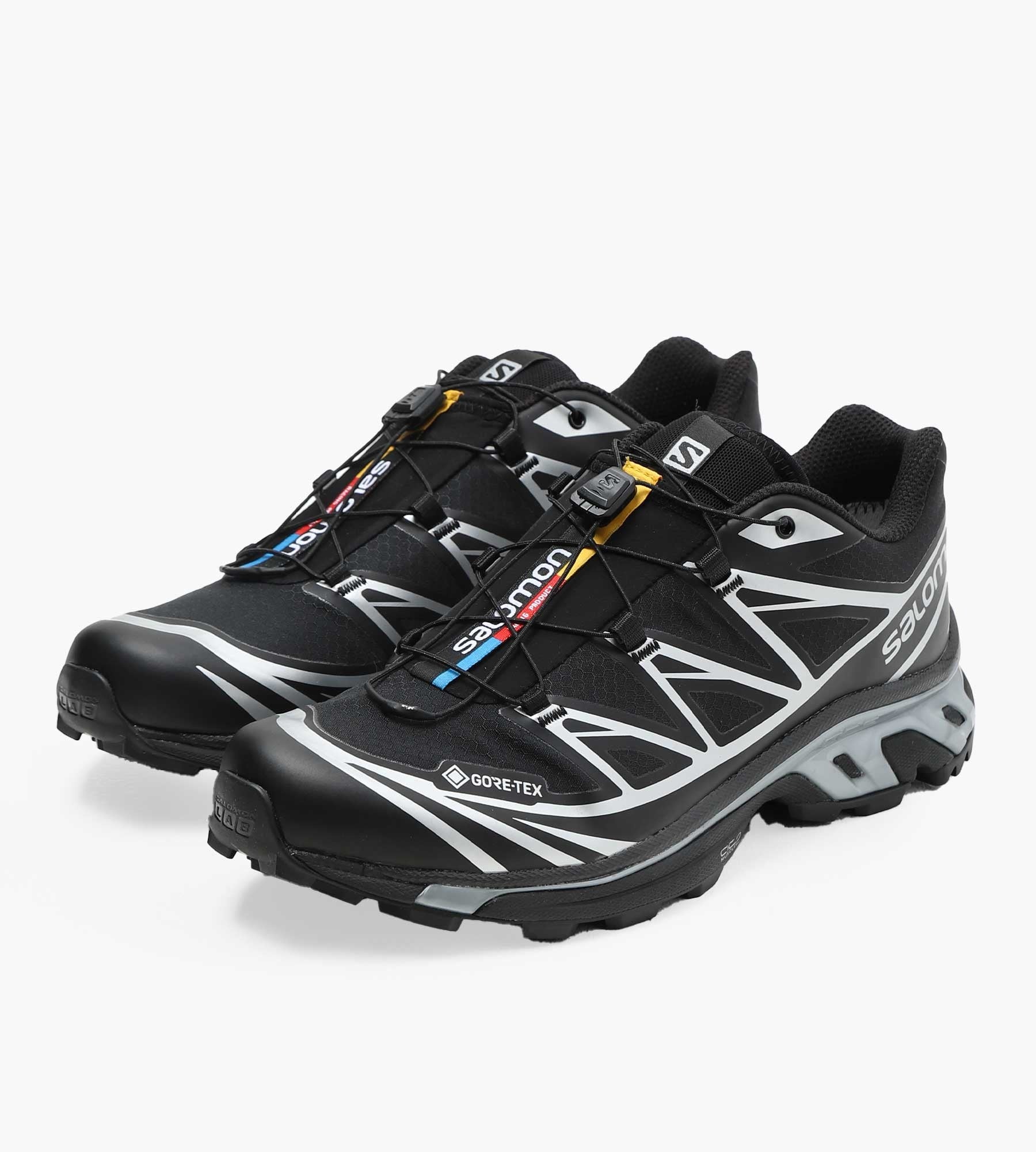 Salomon XT-6 GTX Black Black Footwear Silver - Image 2